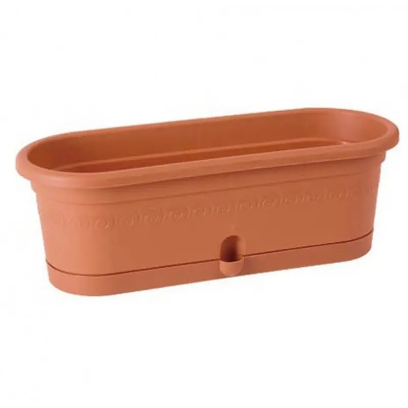 PROSPERPLAST PLASTICA Blumenkasten 28 x 12 x 10 cm, terracotta DKP1-R624 Rabatt