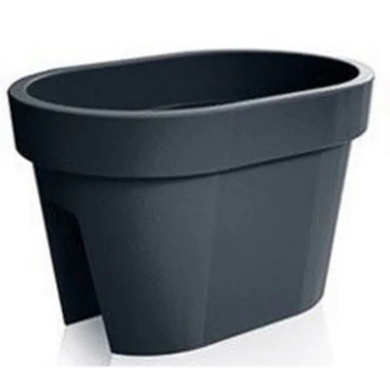 LOFLY RAILING Balkonkasten Geländertopf 12,3 L 39.6 x 26,6 x 25 cm anthrazit DLOFR400-S433 Angebot