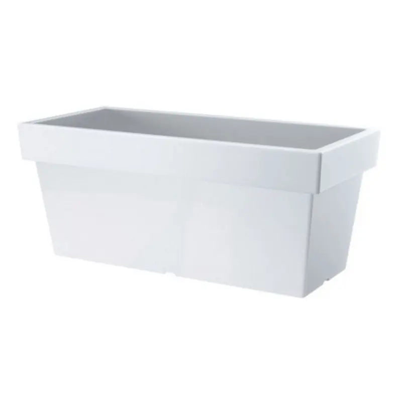 Rabatt Prosperplast LOFLY CASE Blumenkasten 38x18x16cm weiß DLOFC400-S449