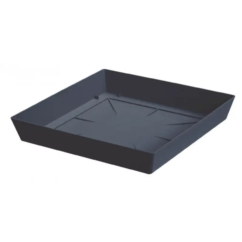 Begrenztes Angebot PROSPERPLAST LOFLY Untersatz eckig 16,5x16,5x2,7cm, anthrazit PPLFQ165