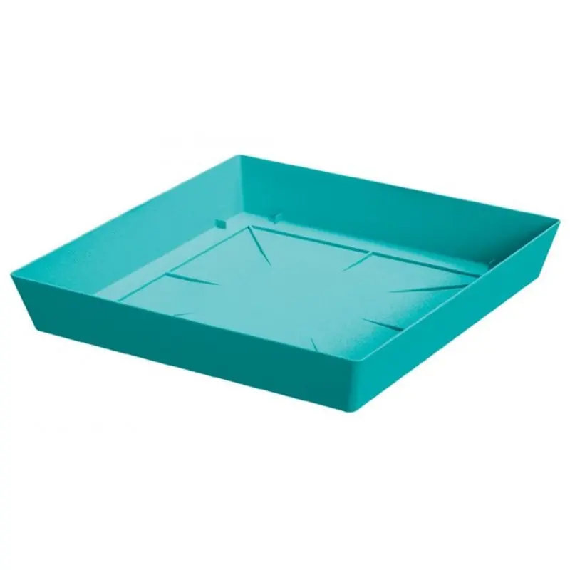 PROSPERPLAST LOFLY Untersatz eckig 16,5 cm, türkis PPLFQ165 Sonderaktion