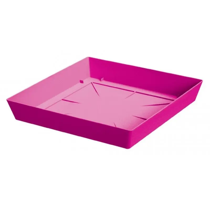 Knallerangebot PROSPERPLAST LOFLY Untersatz eckig 16,5x16,5x2,7cm, fuchsie PPLFQ165