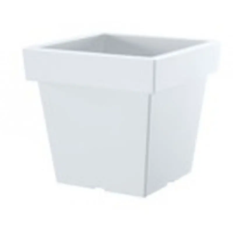 Begrenztes Angebot Prosperplast Pflanztopf Übertopf viereckig LOFLY LOW Blumentopf 4,5l, weiß DLOFL200