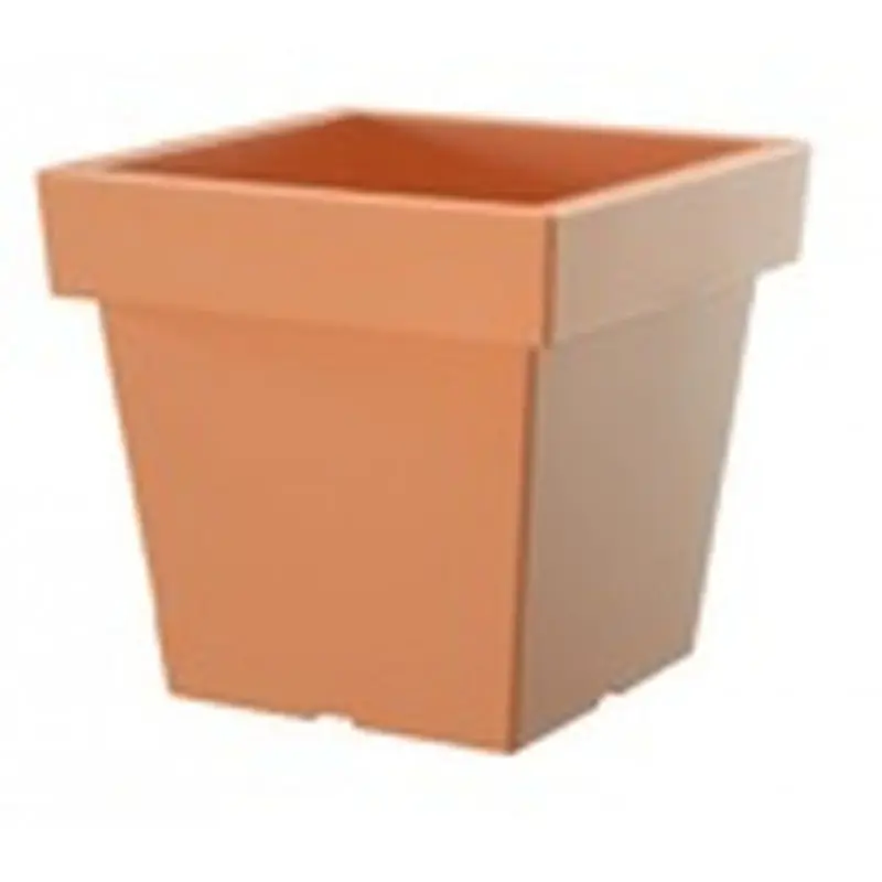 Mega-Angebot Pflanztopf Übertopf viereckig LOFLY LOW Blumentopf 4,5l, terracotta DLOFL200