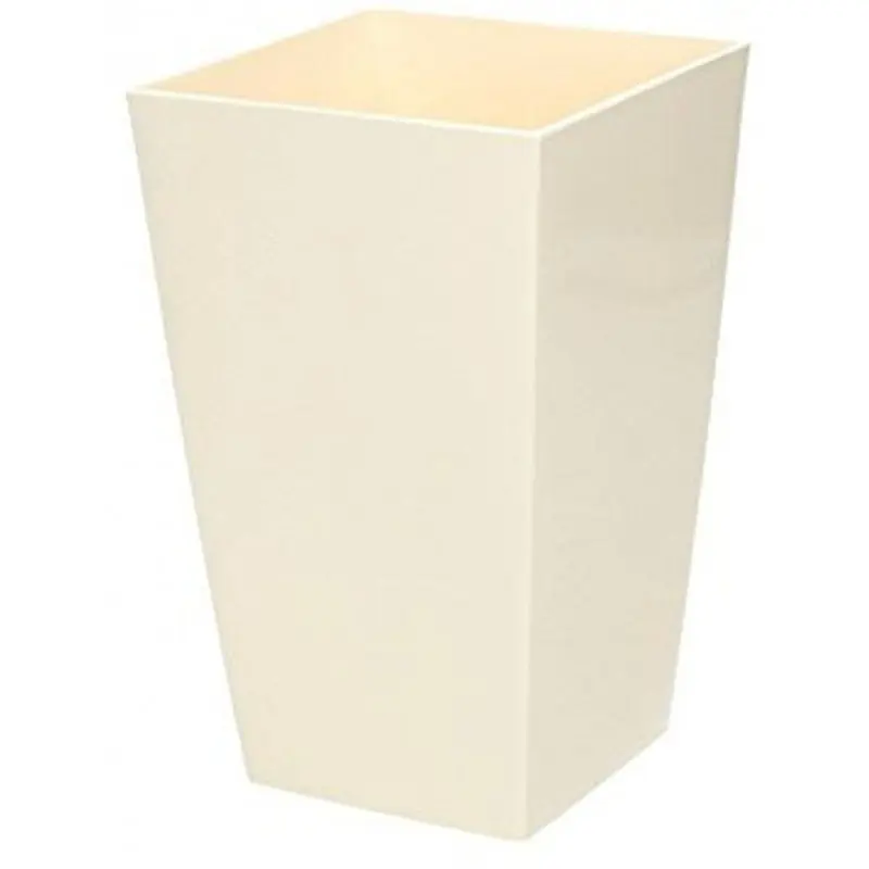 Blumenkübel Pflanzkübel URBI SQUARE Pflanztopf 2 L, creme hell DURS125-CY728 Finale Aktion