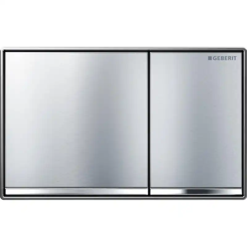 GEBERIT OMEGA 60 Betätigungsplatte, zink/chrom gebürstet 115.081.GH.1 Nur Heute