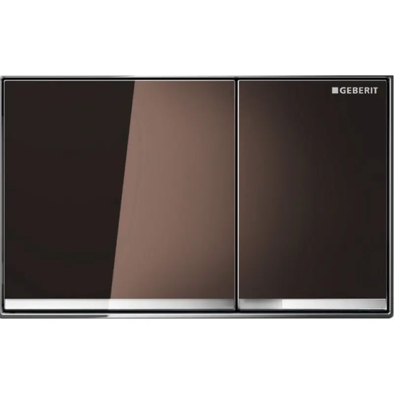 GEBERIT OMEGA 60 Betätigungsplatte, zink/ glass braun 115.081.SQ.1 Expressversand