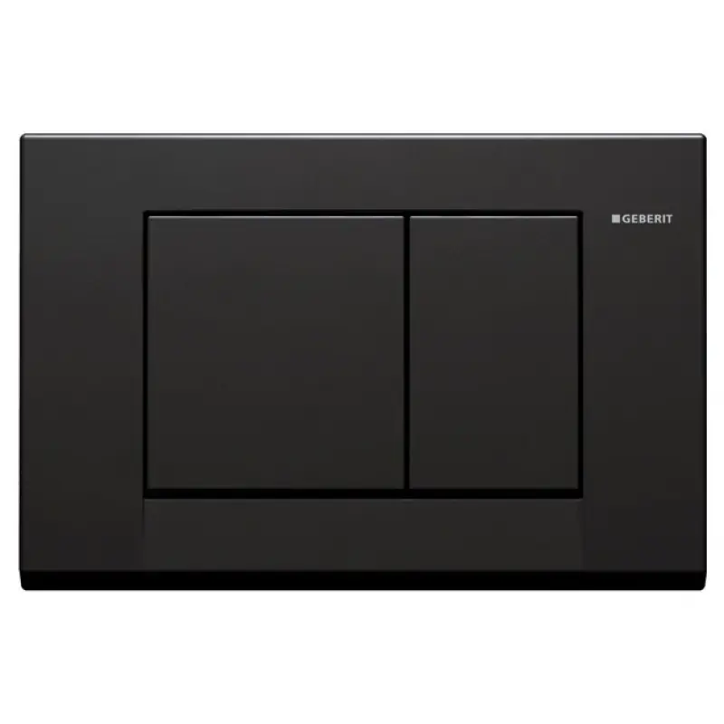 GEBERIT BOLERO Betätigungsplatte, schwarz RAL 9005, 115.777.DW.1, Geprüft