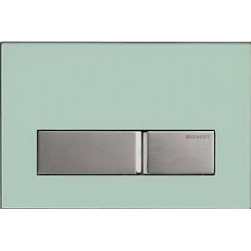 Begrenztes Angebot GEBERIT SIGMA 50 Betätigungsplatte, Glas grün satiniert 115.788.SE.5