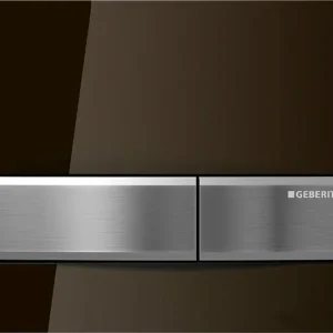 GEBERIT SIGMA 50 Betätigungsplatte, las umbra(braun)115.788.SQ.5 Neue Ware