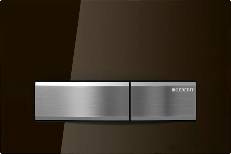 GEBERIT SIGMA 50 Betätigungsplatte, las umbra(braun)115.788.SQ.5 Neue Ware