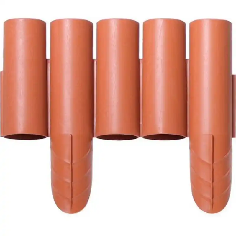 Prosperplast Rasenkante Palisade 2,35m, 8St. terracotta IPALPLUS-624 Billig