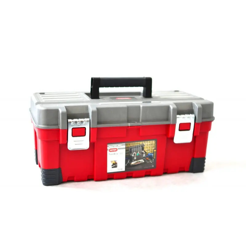 KETER Werkzeugkoffer HAWK, 54,5 x 27,9 x 23 cm rot/grau 17182243 Aktuell