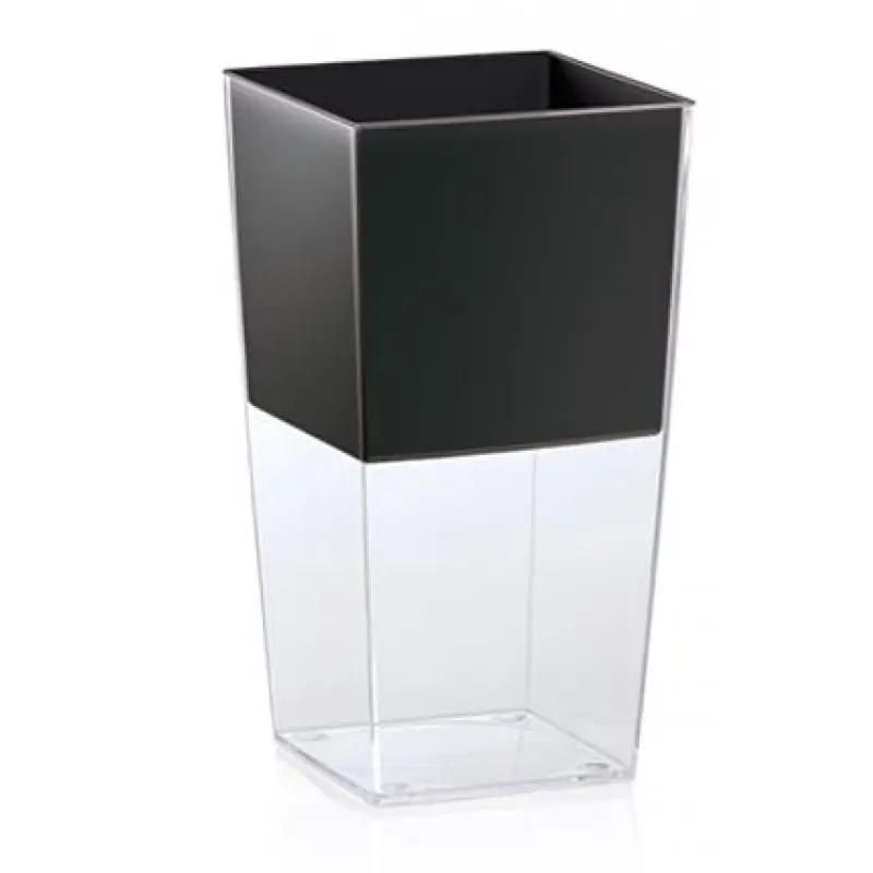 Direkt Vom Hersteller PROSPERPLAST URBI SQUARE P Blumentopf 4 l, transparent DURS140P