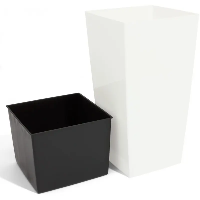 Sofort Bestellen PROSPERPLAST URBI SQUARE P Blumentopf 4 l, weiß DURS140P