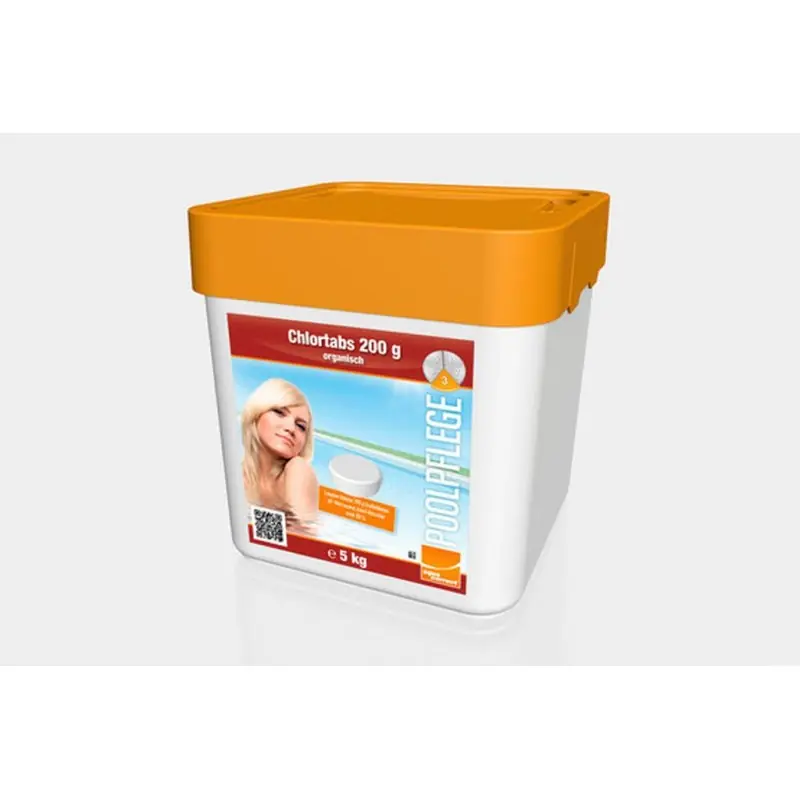 Direktkauf Pooltabletten Chlortabs 200 g organisch, 5 kg 0752205TD00