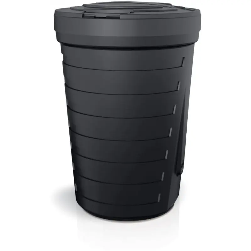 Begrenztes Angebot Prosperplast RAINCAN Regenwassertonne Wassertank 210l, schwarz IDRA210-S411