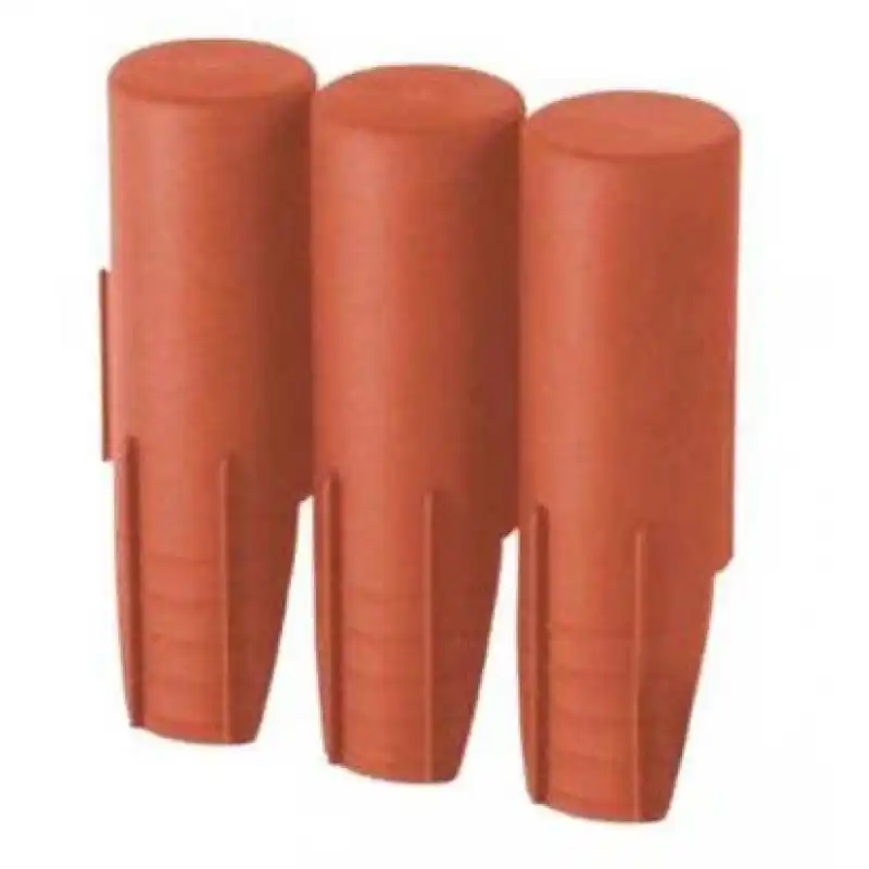 Top-Preis Palisade terracotta 2,1m Rasenkante Kunststoffpalisade Beetumrandung, IPAL3