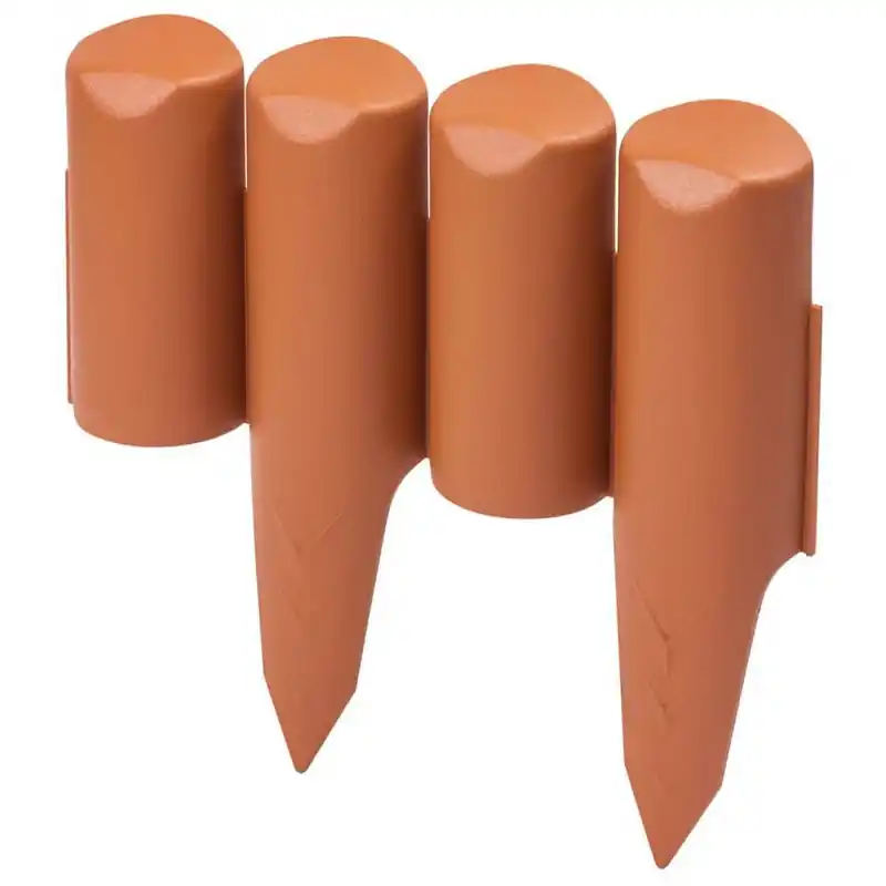 Prosperplast BORDER Palisade 2,5m, 10St. terracotta IPBO Letzte Chance