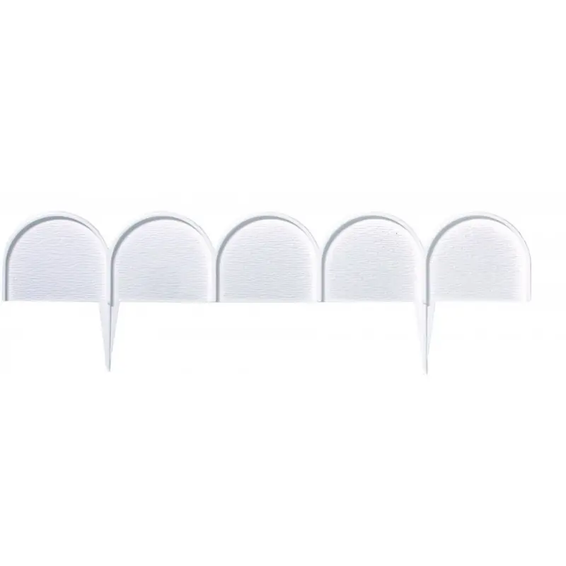 Prosperplast GARDEN LINE Beeteinfassung Palisade Rasenkante 10m weiß IKRA-S449 Jetzt Bestellen