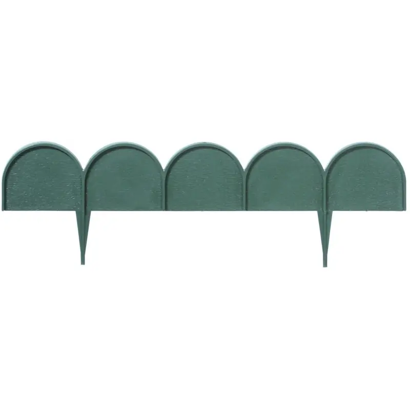 Sonderangebot Prosperplast GARDEN LINE Beeteinfassung Palisade Rasenkante 10m grün IKRA-G851