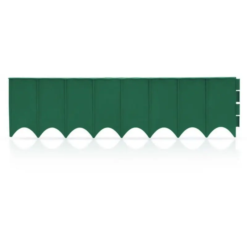 Schnäppchen Prosperplast GARDEN FENCE Beeteinfassung Palisade Rasenkante 595x16cm grün IKRR-G851