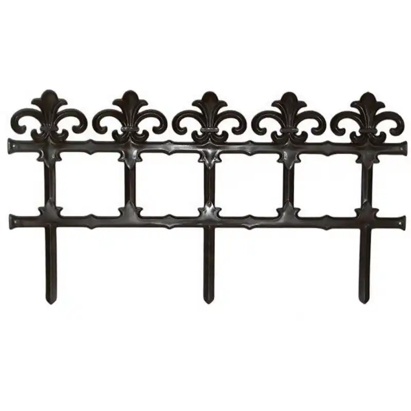 Prosperplast GARDEN ART Gartenzaun 372x34cm braun IPLB-R222 Meistverkauft