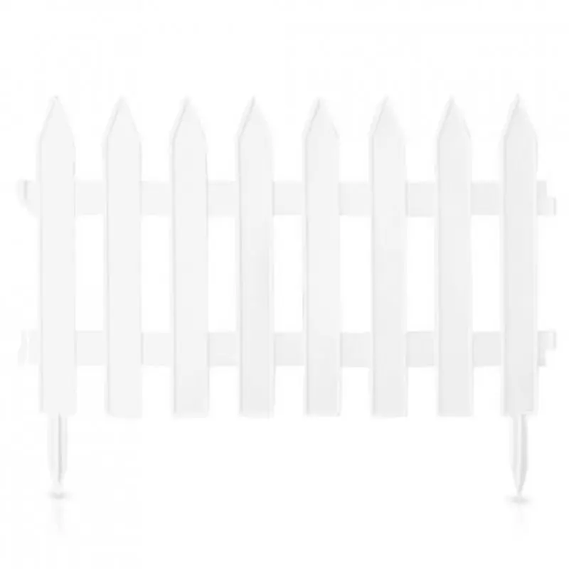 Garantierte Lieferung Prosperplast GARDEN CLASSIC Gartenzaun 322x35cm weiß IPLSU-S449