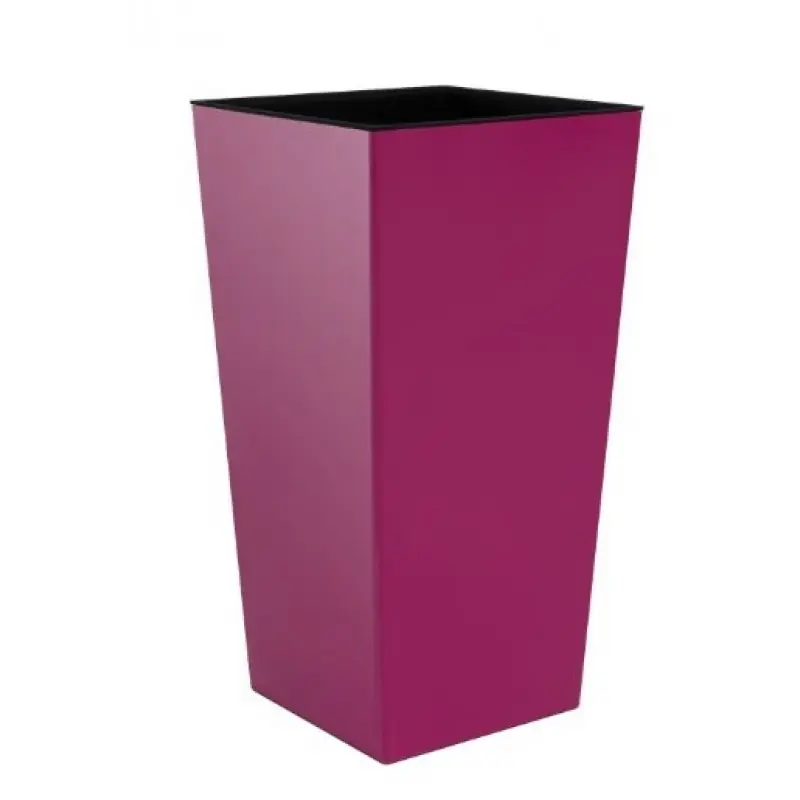 Pflanzkübel Blumenkübel eckig URBI SQUARE Blumentopf inkl. Einsatz 16L fuchsie DURS225 Heißes Angebot
