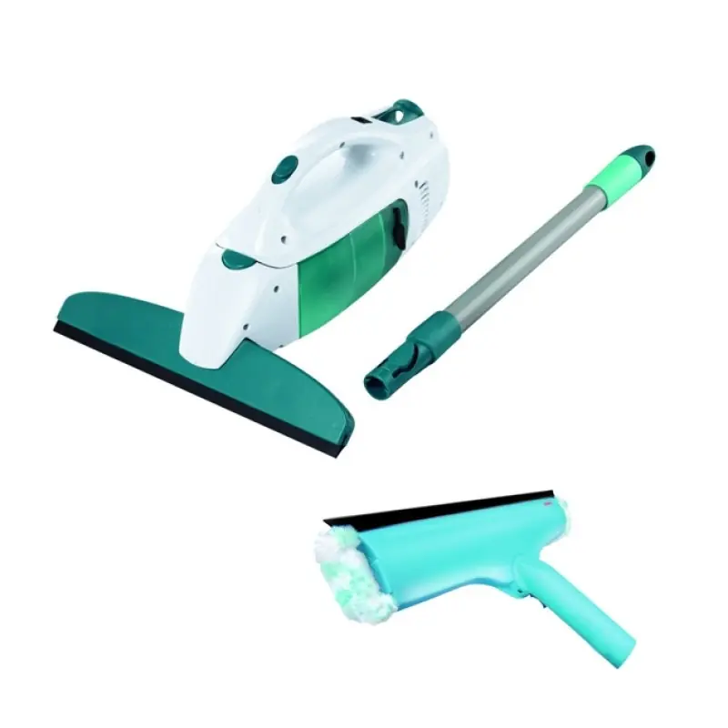 LEIFHEIT Fenstersauger Window Cleaner + Stiel 43 cm + 51320 Fensterwischer Zertifiziert