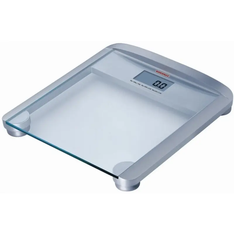 Soehnle Digitale Personenwaage Melody Glas-silber Sonderangebot