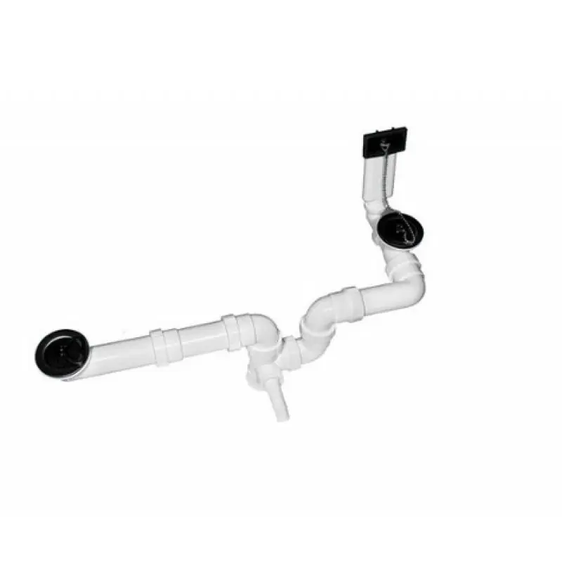 Preisreduziert BLANCO Doppel-Ab-und Überlaufgarnitur 1 1/2" 137034