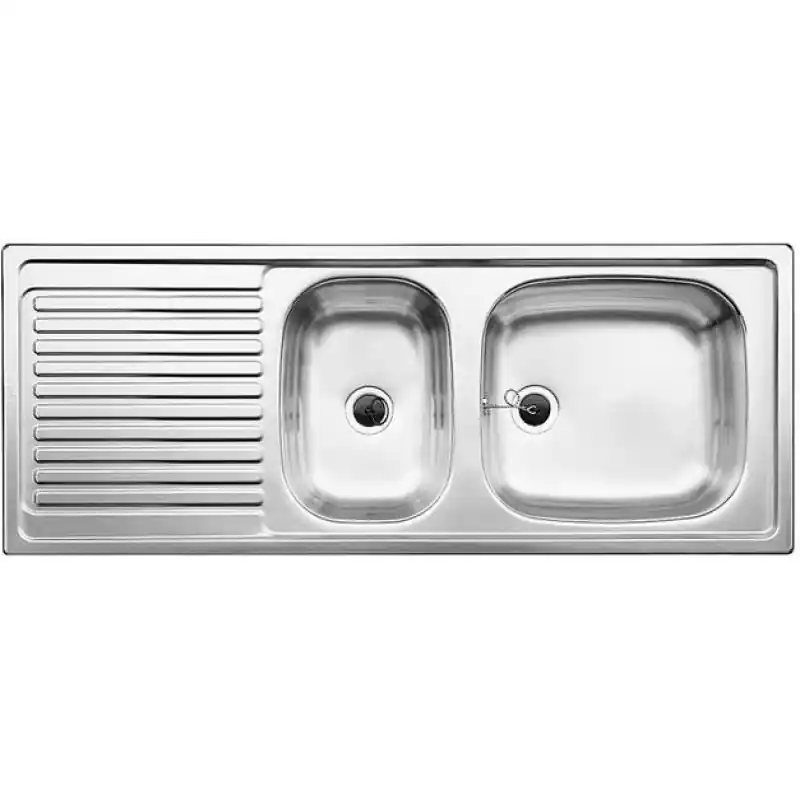 Solange Der Vorrat Reicht BLANCO Top EZS 11 x 4 Edelstahlspüle Naturfinish 500847