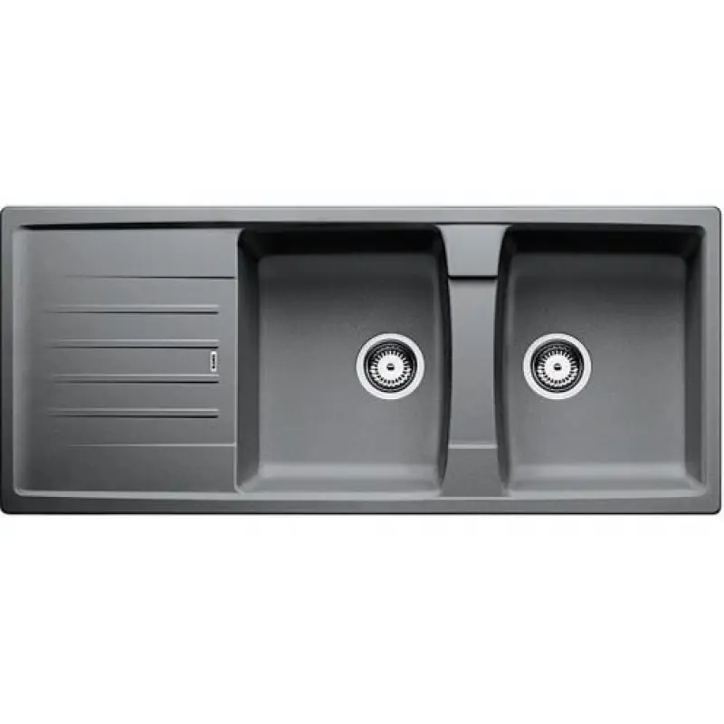 Begrenztes Angebot BLANCO Lexa 8 S Spüle SILGRANIT allumetalic 514709