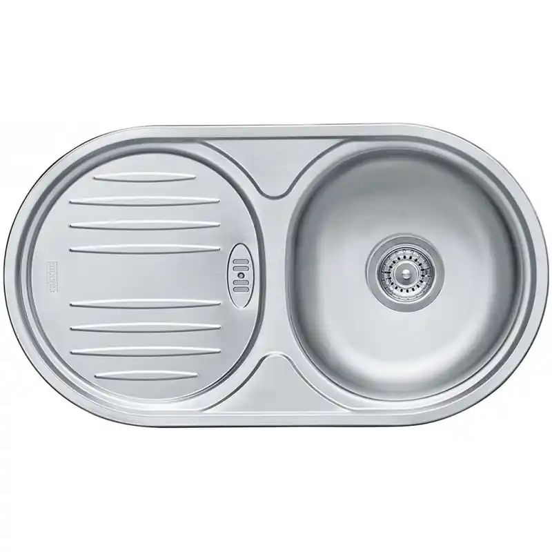 Preis Gesenkt Franke Baltic BTL 614, 790x440 mm, Edelstahlspüle Leinen 101.0056.787
