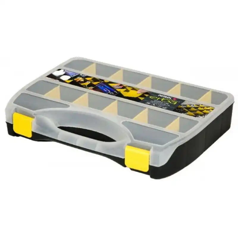 Abverkauf ERBA Sortimentkasten mit 19 Fächern 310 x 210 x 115 mm 02141