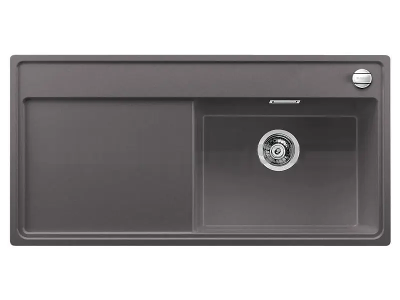 Markenprodukt BLANCO Zenar XL 6 S-F Silgranit felsgrau becken rechts 519316
