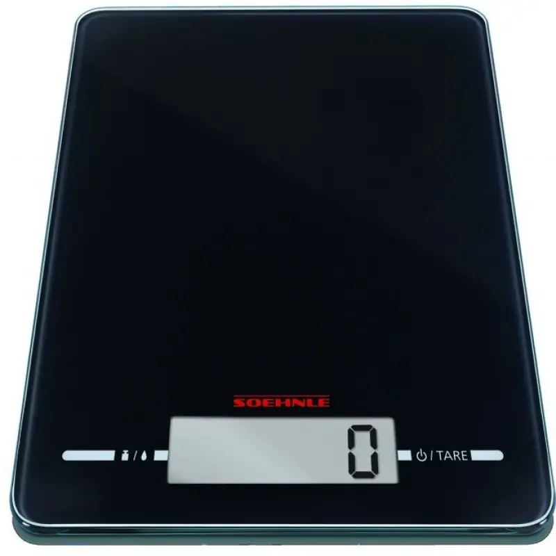 Begrenztes Angebot SOEHNLE Küchenwaage PAGE EVOLUTION Black 66178