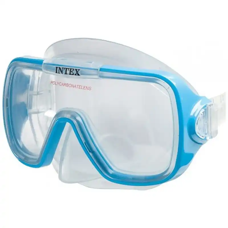 INTEX Tauchermaske Wave Rider. blau 55976 Billig