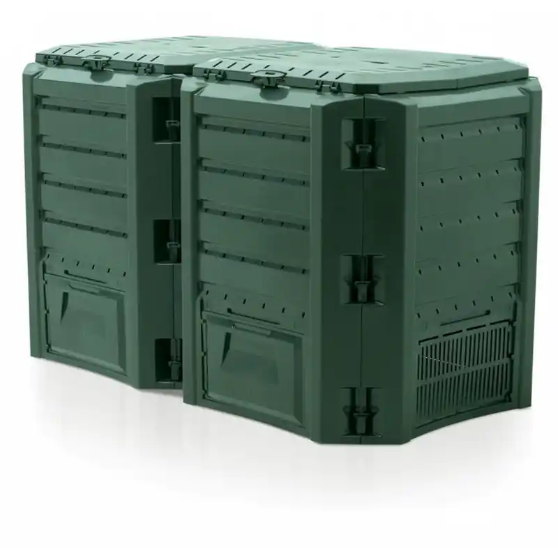 Prosperplast MODULE COMPOGREEN 800L Gartenkomposter grün IKSM800Z-G851 Schnäppchen