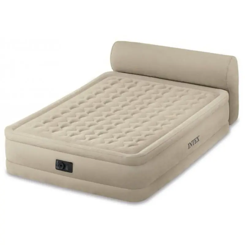 INTEX Luftbett - Headboard Bed Queen 152 x 229 x 79 cm, 64460 Wochenendangebot
