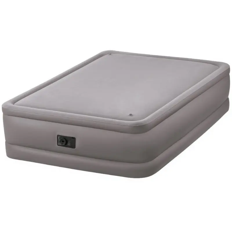 Neuheit INTEX Luftbett "Foam Top Bed Queen" integrierter Elektropumpe, 152 x 203 x 51 cm, 64468