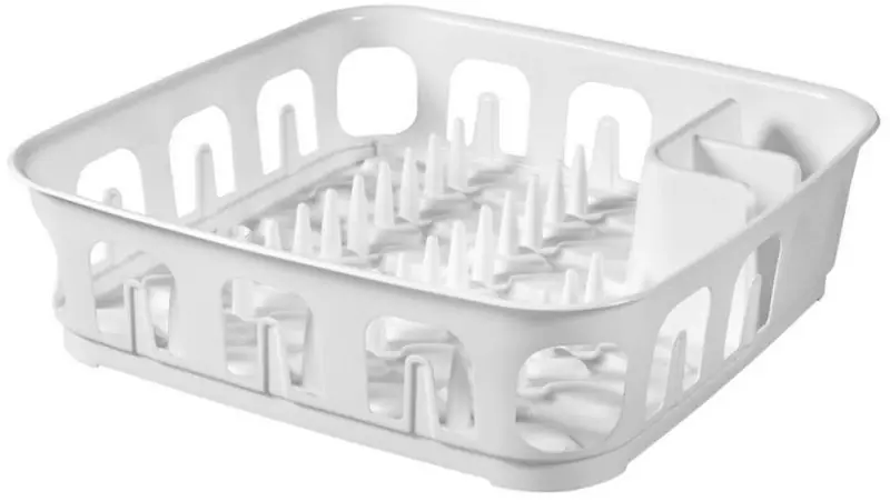 Preiswert CURVER ESSENTIALS Geschirrabtropfständer 10,9 x 39,1 x 39,1 cm weiß 00742-059