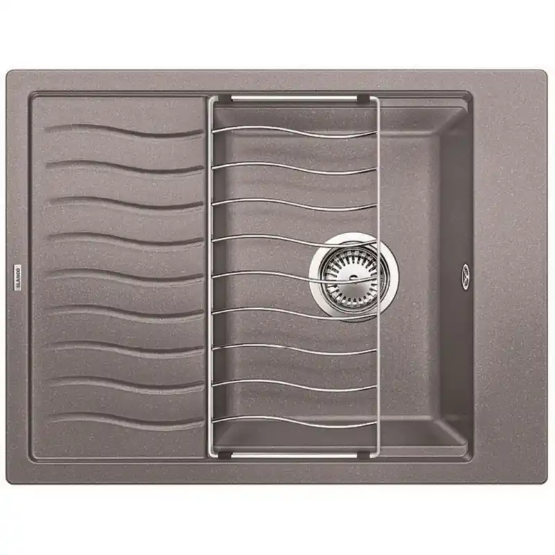 Schnäppchen BLANCO Elon 45 S drez SILGRANIT alumetallic 521000