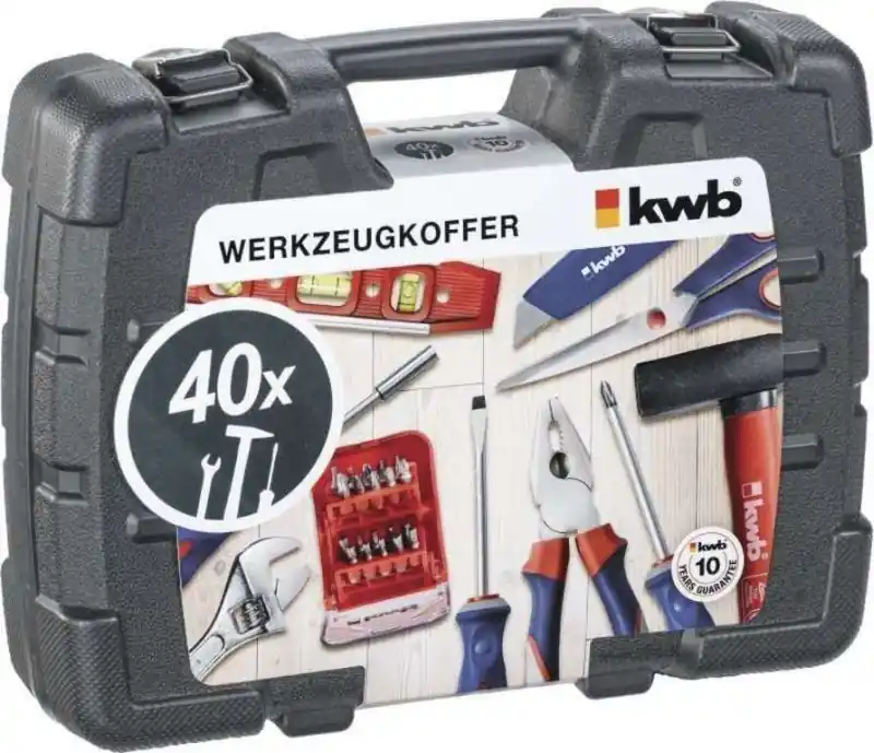 KWB Werkzeugkoffer 40-tlg 370720 Beliebt