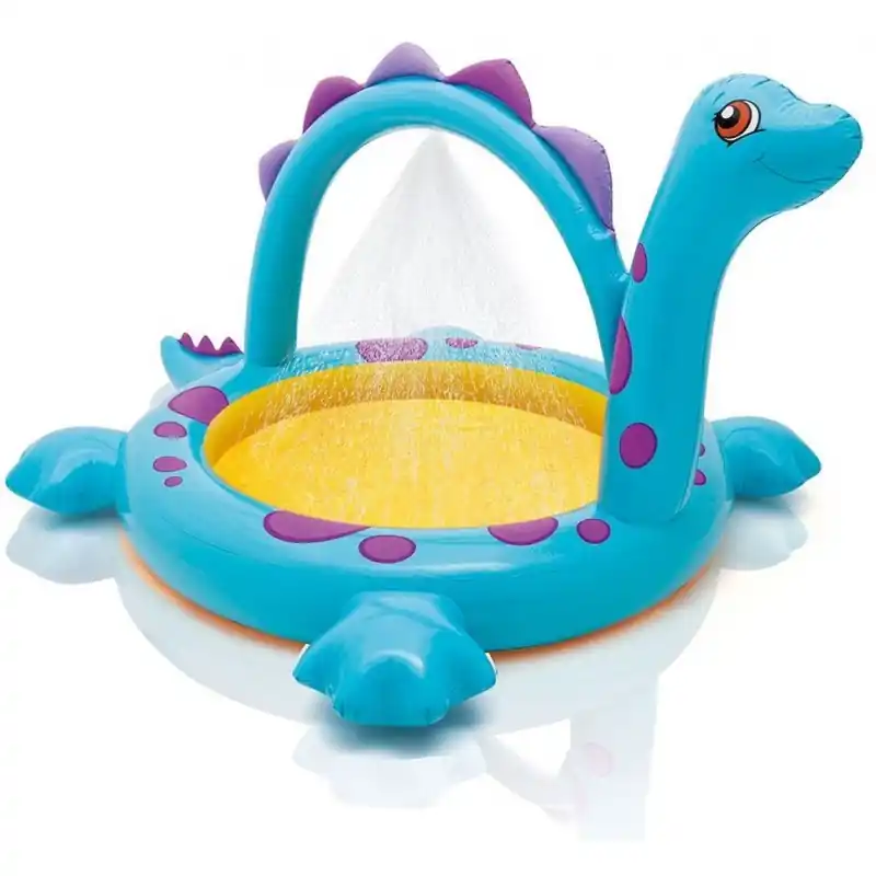 INTEX Dino Spray Pool Baby-Pool 229 x 165 x 117cm 57437 Saisonangebot