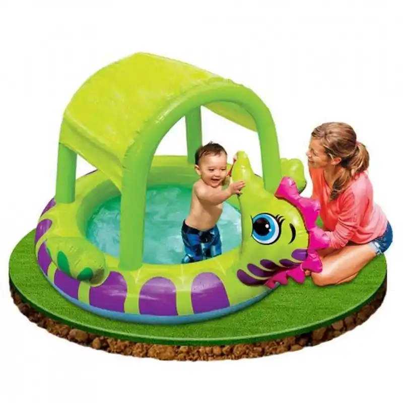 INTEX Baby Pool Seepferdchen 188 x 147 x 104 cm, 57110 Günstig