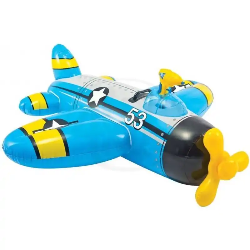 Günstig INTEX Flugzeug Water Gun Plane blau 57537