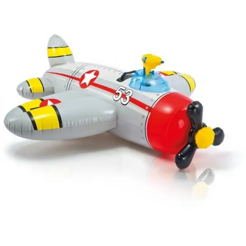 INTEX Flugzeug Water Gun Plane, grau 57537 Highlight