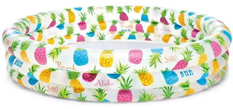 Sonderaktion INTEX PINEAPPLE POOL Planschbecken 132 x 28 cm 59431NP